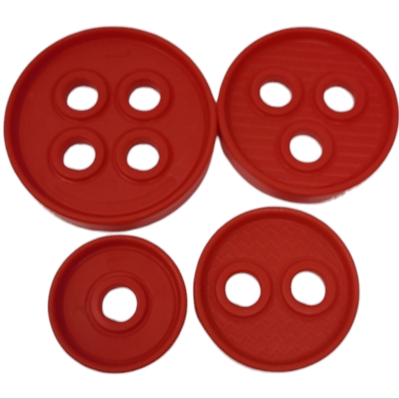 VINTAGE PLAYSKOOL THREAD SEWING BUTTON TODDLER LEARNING TOY - Picture 11 of 15